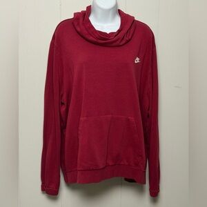 Nike Women’s Burgundy Scuba Hoodie Sweatshirt Size XXL